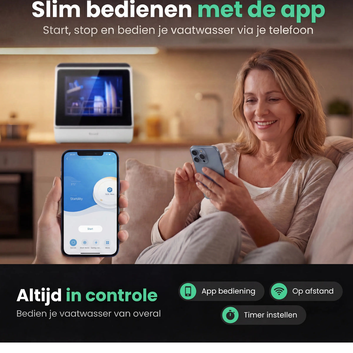 Ventux Mini Afwasmachine - VTX02