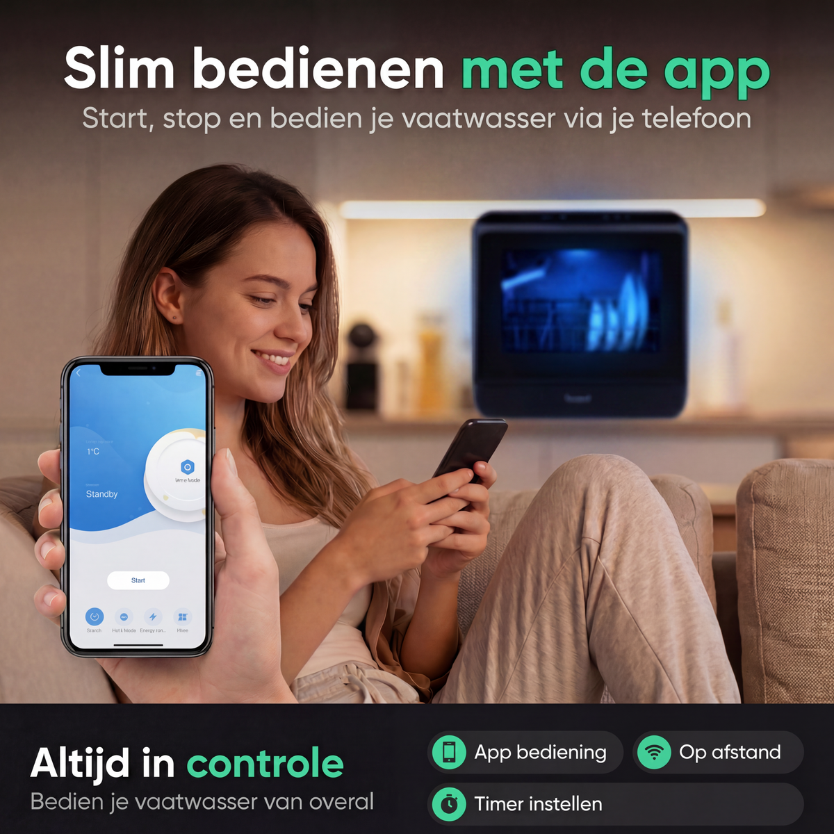 Ventux Mini Afwasmachine - VTX02