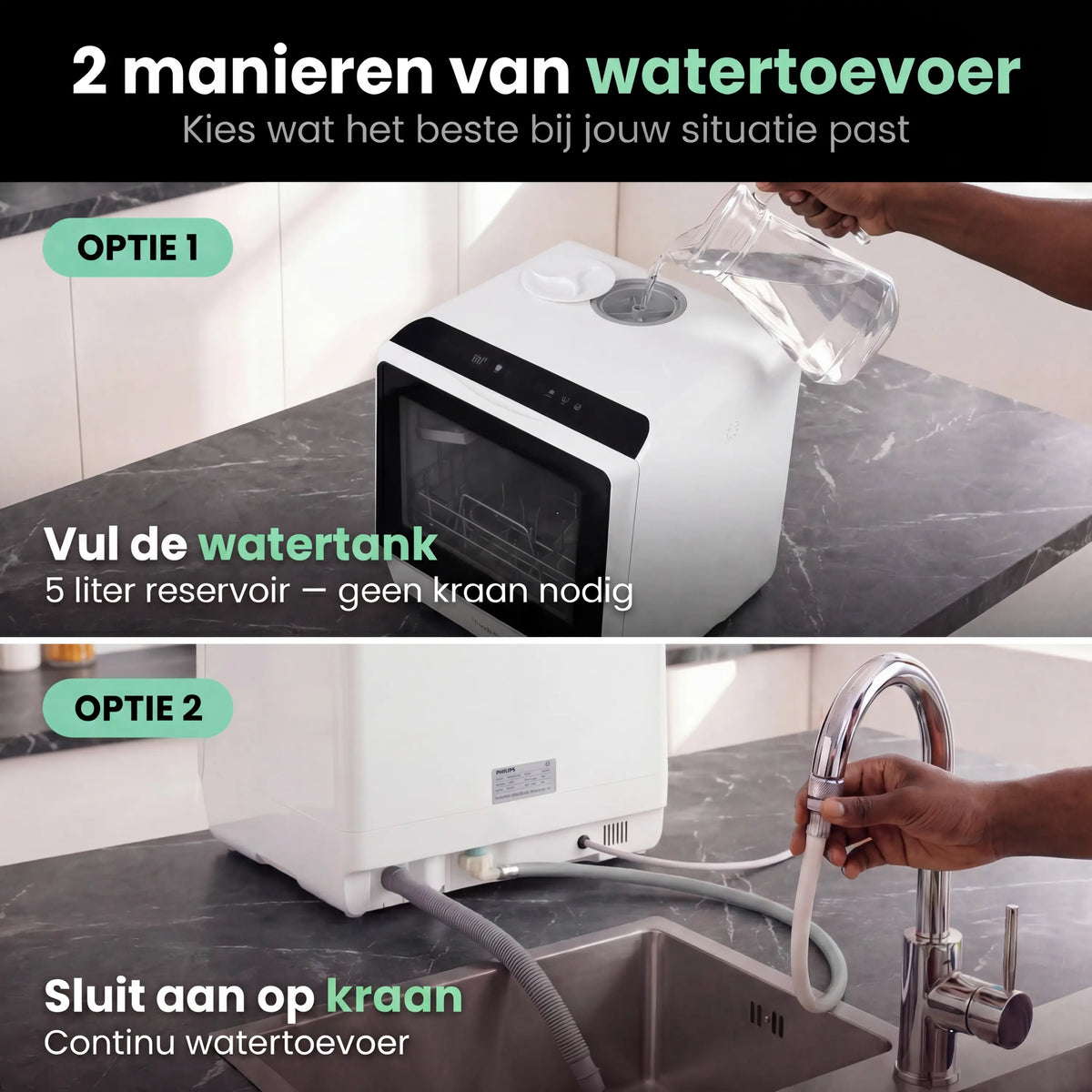 Ventux Mini Afwasmachine - VTX02
