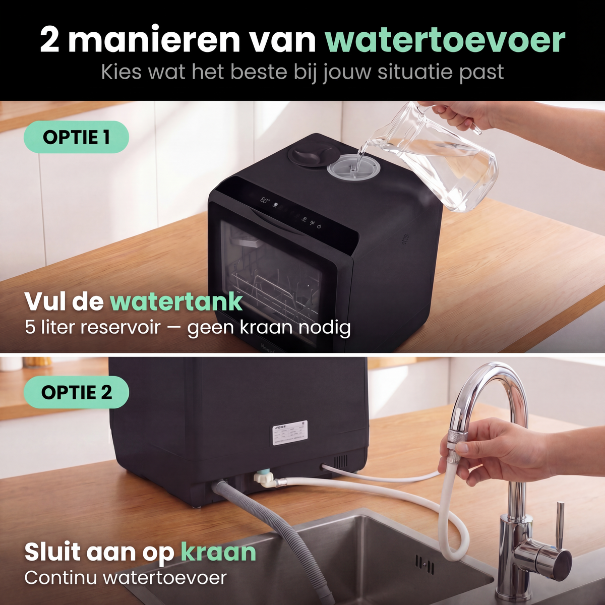 Ventux Mini Afwasmachine - VTX02