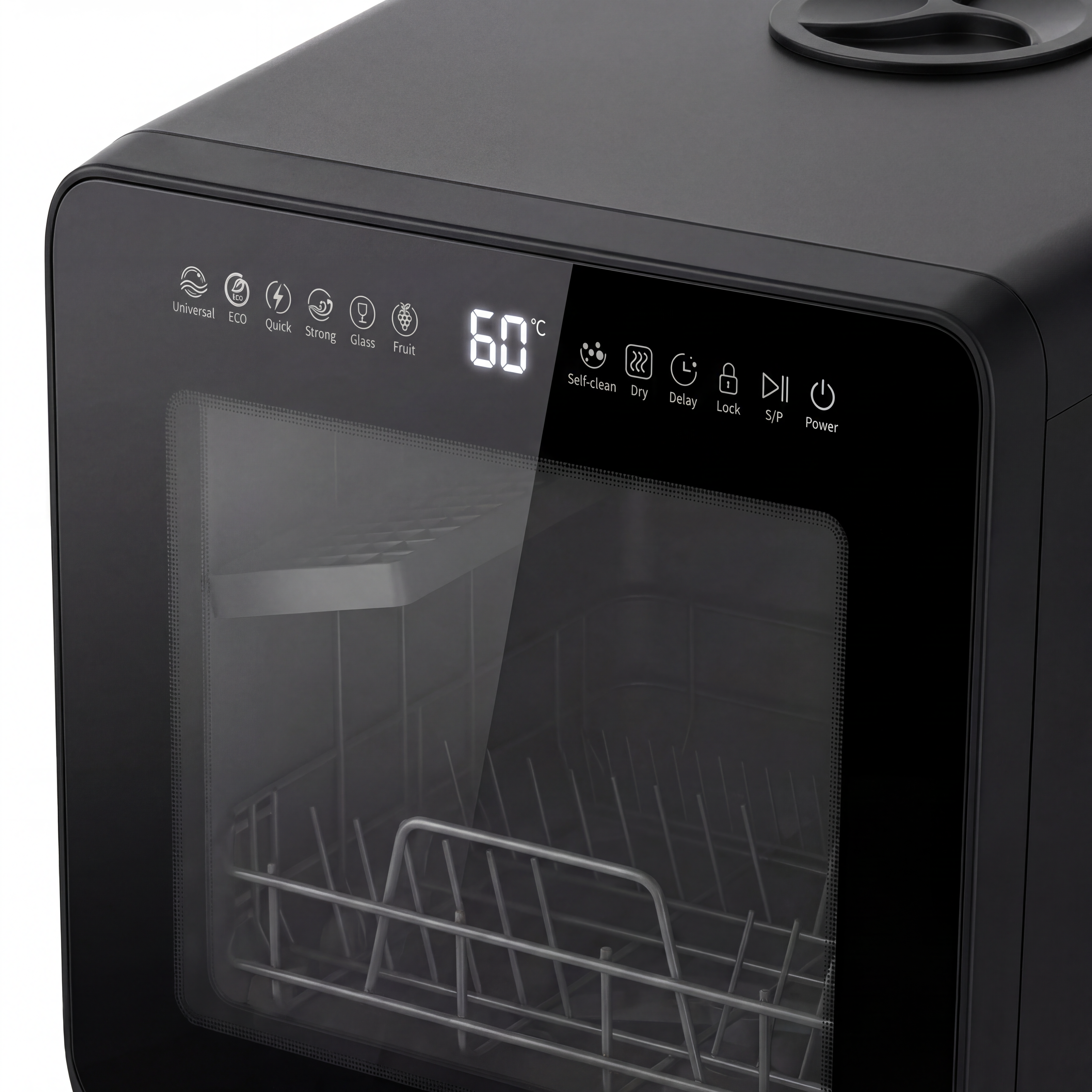 Ventux Mini Dishwasher - VTX-22S Zwart