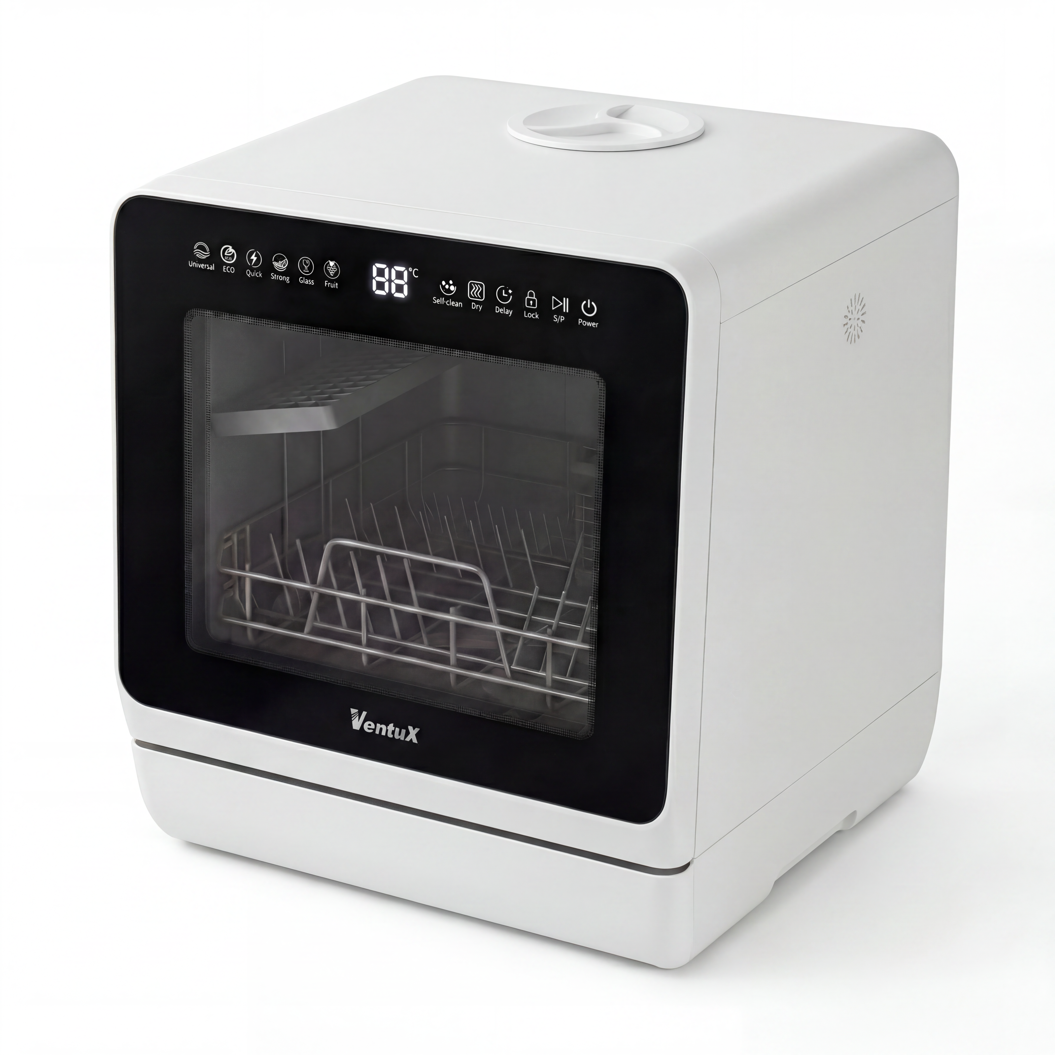 Ventux Mini Dishwasher - VTX-22S Zwart