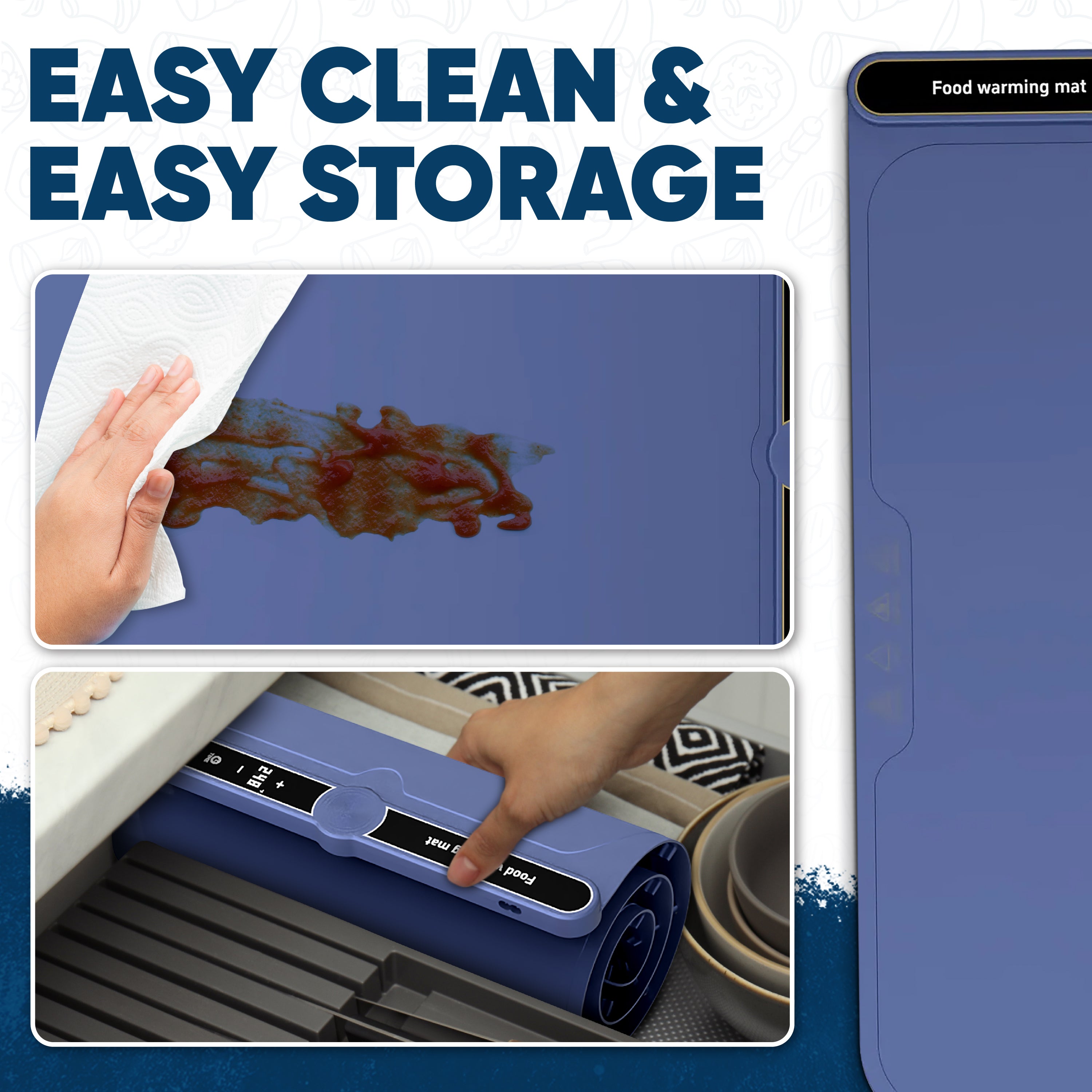 Ventux ThermaTray™ - Adjustable Food Warming Mat
